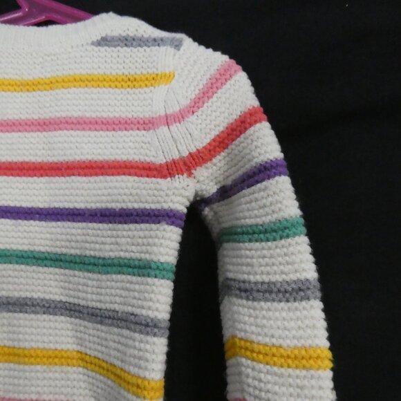 GAP KIDS | xs - extra small (4-5) | Colorful Striped Knit Sweater - Picture 10 of 16